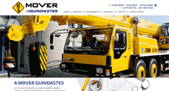 Desktop Screenshot of mover.com.br
