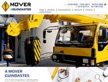 Tablet Screenshot of mover.com.br