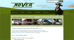 Desktop Screenshot of mover.cz